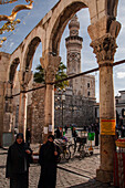 Der Jupitertempel und die Umayyaden-Moschee in Damaskus