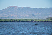 Fischerboot in Puerto Arturo, Nicaragua