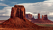 The Mittens Butte in Monument Valley, Arizona, Utah, USA