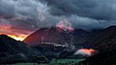 Opi sunrise, national park of abruzzo, lazio e molise, Opi, Abruzzo, italy