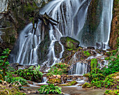 menotre wasserfälle, blass, foligno, Perugia, Umbrien, italien