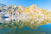 Lac Cornouy, Vallon de la Mandaz, Valle di Champorcher, Aosta Valley, Italian alps, Italy