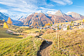 Gimillan, Cogne valley, Gran Paradiso National Park, Valle d'Aosta, Italian Alps, Italy