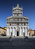 Church of San Michele in Foro, Lucca province, Tuscany, Italy, Europe