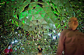 Crystal Dome , Chambers of Wonder, Swarovski Kristallwelten, Crystal World museum, Innsbruck, Austria