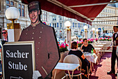Café Sacher in Hotel Sacher, Philharmoniker Str. 4, Vienna, Austria