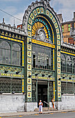 Eingang zum Bahnhof "La Concordia", Bilbao, Spanien