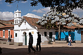 Ermita de, San Miguel del Principe, Einsiedelei, in Plazoleta Chorro de Quevedo, Stadtviertel Candelaria, Bogotá, Kolumbien
