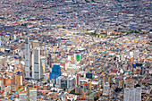 Skyline, downtown, Bogota, Colombia