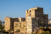 Crusader castle, Archaeological site, Byblos, Lebanon