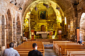 The church of St Anthony, Qozhaya monastery, Qadisha valley, Lebanon