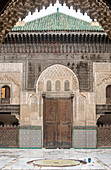 Medersa or Madrasa Bou Inania, Fez el Bali, Fez, Morocco