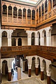Museum für Kunst und Holzhandwerk der Nejjarine, Funduq oder Karawanserei. Fez.Marokko