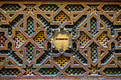 Briefkasten, an der Fassade der Zaouia (Grabmal) von Moulay Idriss II, Medina, Fez. Marokko