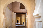 Street scene, Medina, Meknes. Morocco