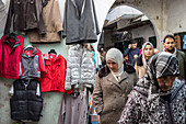 Street market, Ayuon street, medina, Tetouan, UNESCO World Heritage Site, Morocco