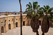 Colonial French Fort d Estrees on Goree island, near Dakar, Senegal