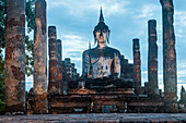 Wat Mahathat, Historischer Park von Sukhothai, Sukhothai, Thailand