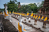 Wat Yai Chai Mongkhon Tempel, Ayutthaya, Thailand