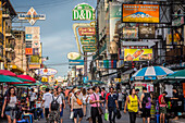 Khao San Straße, Bangkok, Thailand
