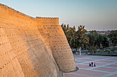 Walls of Ark, fortress, Bukhara, Uzbekistan