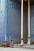 Summer Mosque, inside Kuhna Ark, Khiva, Uzbekistan