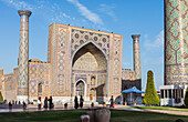 Ulugbek Medressa, Registan, Samarkand, Uzbekistan