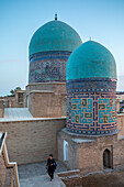 Qazizadeh Rumi mausoleum, Shah-i-Zinda complex, Samarkand, Uzbekistan