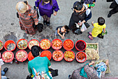 Pickled vegetables for sale. At Chorsu Bazaar,Tashkent, Uzbekistan