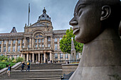 Victoria Square und Rathaus, Birmingham, England