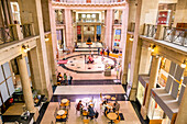 Foyer of National Museum of Wales, Cardiff, Wales