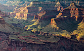 Blick auf den Colorado River vom Grand Canyon National Park, South Rim, Arizona, Nordamerika, USA