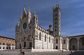 Die Kathedrale von Siena (Duomo di Siena), Siena, Toskana, Italien, Europa