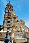 Dom von Messina, Sizilien, Italien, Europa