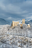 Brunico/Bruneck, province of Bolzano, South Tyrol, Italy. The Brunico castle