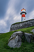 Europe, Denmark, Faroe Islands, Streymoy, Torshavn: the Lighthouse and its Historical park