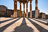 Brescia Capitolium Bereich in Brescia Stadt, Lombardei Bezirk in Italien.