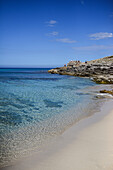 Schöner Strand Cala Mesquida auf Mallorca, Spanien