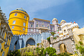 Pena National Palace, UNESCO-Weltkulturerbe, Sintra, Portugal, Europa
