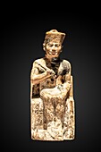 Kleine 7-Zentimeter-Statue des Chrops, Ägyptisches Museum von Kairo, das dem ägyptischen Altertum gewidmet ist, Kairo, Ägypten, Afrika