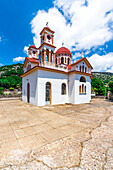 Emmanuel Church St John in Askifou, Orthodox traditional church, Crete island, Greece
