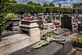 Friedhof von Valmy, charenton le pont, val de marne, ile de france, frankreich, europa