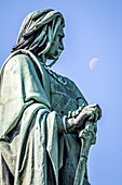 Kupferstatue des Vercingetorix, alise sainte reine, alesia, (21) cote-d'or, bourgogne, frankreich