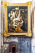 Kathedrale notre dame de saint omer, saint omer, (62) pas-de-calais, frankreich