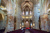 Inside Catedral de Santiago Cathedral of Santiago, Bilbao, Old Town Casco Viejo, Biscay, Basque Country, Euskadi, Spain, Europe