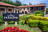 Parador Gil Blas Hotel in der historischen Stadt Santillana del Mar in der autonomen Gemeinschaft Kantabrien im Norden Spaniens
