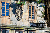 Bakery in the old Town, Santiago de Compostela, UNESCO World Heritage Site, Galicia, Spain.
