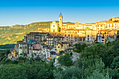 Colledimezzo , city of Abruzzo. Europe, Italy, Abruzzo, Chieti province, Colledimezzo