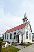 Saint Mary's church in Stanley, Falkland Islands. Stanley, Falkland Islands.