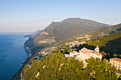 Eremo di Montecastello on Garda Lake, Tremosine, Garda lake, Brescia province, Lombardy, Italy